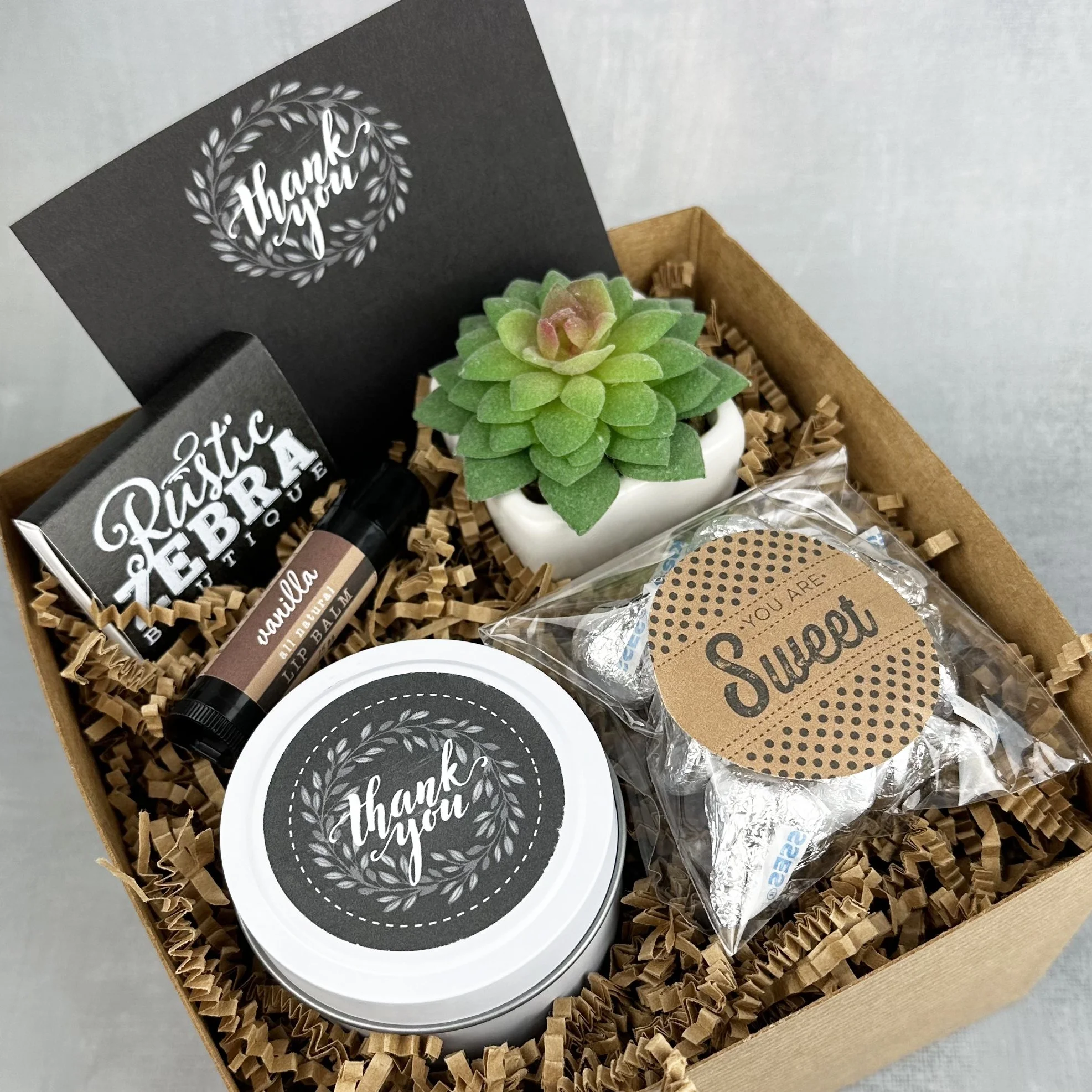 ★ メナード オーセント Thank you ギフト ★ THANK YOU BOXES — Rustic Zebra Boutique